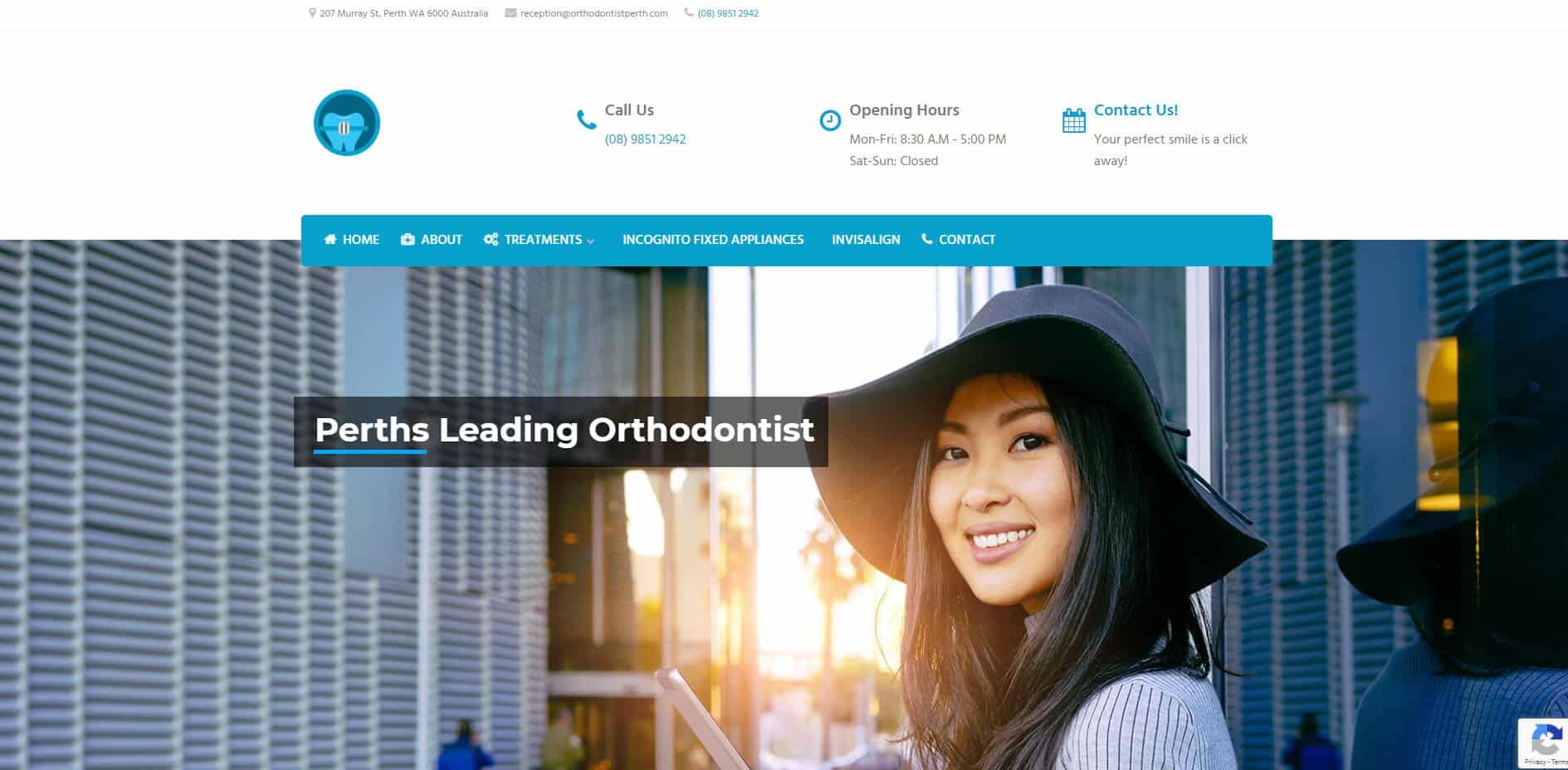 orthodontist website example